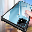 Telefontok a Realme C21, AntiDrop Hybrid, fekete