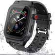 Etui SHELLBOX Waterproof do Apple Watch SE/6/5/4 44mm - Black