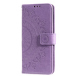Pattintható tok a Oppo Reno6 5G, Mandala, lila