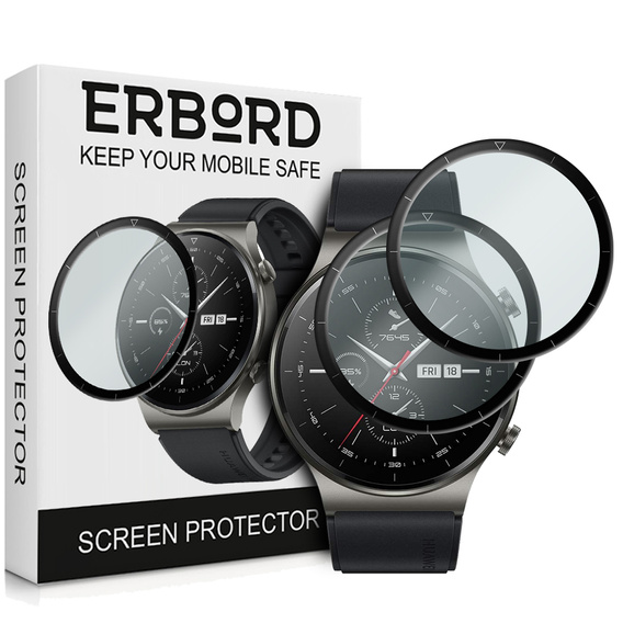 2x ERBORD hibrid üveg a Huawei Watch GT 2 Pro