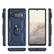Páncélozott telefontok a Google Pixel 6 Pro, Nox Case Ring, sötétkék