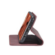 CASEME tok Xiaomi do Redmi Note 9s / 9 Pro, Leather Wallet Case, bordó