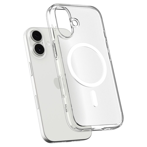 Spigen Ultra Hybrid MagSafe tok iPhone 17 készülékhez, fagyos fehér