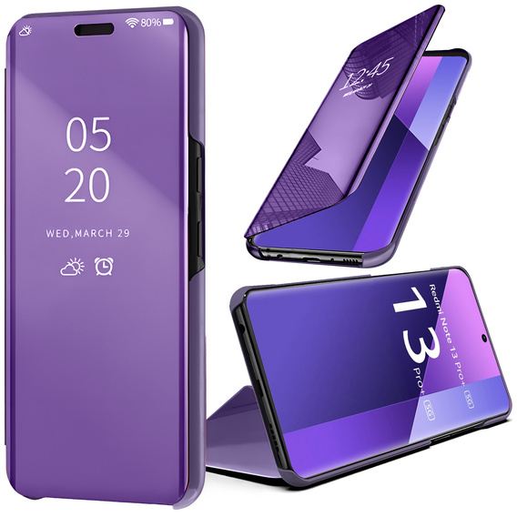 Telefontok a Xiaomi Redmi Note 13 Pro+, Clear View, lila