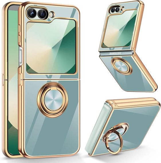 Telefontok a Samsung Galaxy Z Flip7 FE / Z Flip6, Electro Ring, menta