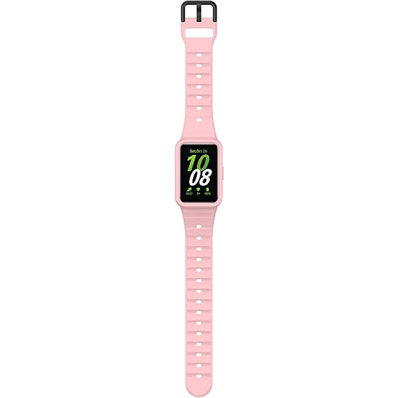 Szilikon szíj tokkal Samsung Galaxy Fit 3 tokhoz
