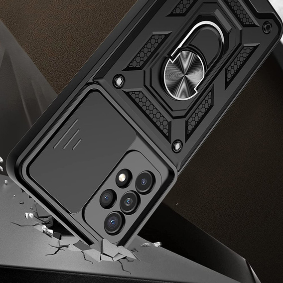Telefontok a Samsung Galaxy A13 4G, CamShield Slide, fekete