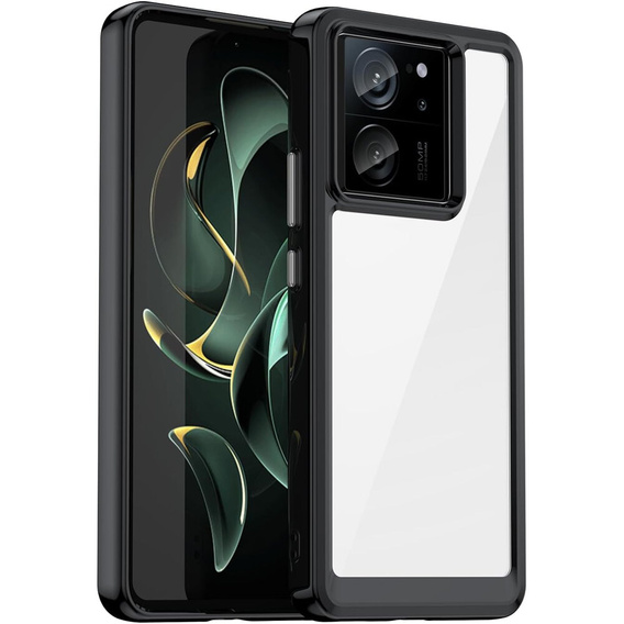 Telefontok a Xiaomi 13T / 13T Pro, Fusion Hybrid, átlátszó / fekete