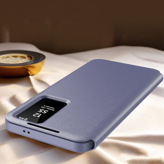 Flip tok Samsung Galaxy S25 Ultra, Smart View Wallet, lila