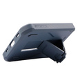 Páncélozott tok Samsung Galaxy Z Flip 4 5G készülékhez, Dexnor Clip Holder, sötétkék színű