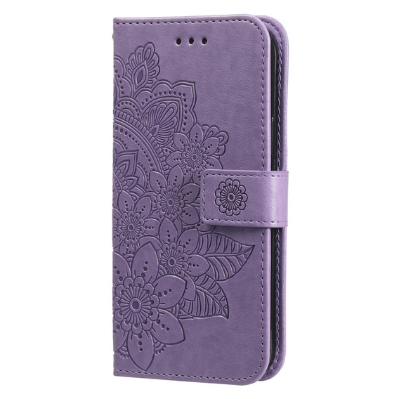 Pattintható tok a Samsung Galaxy A54 5G, Mandala Flower, lila