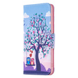 Pattintható tok a Xiaomi Redmi Note 13 Pro 5G, Wallet, Owls & Tree