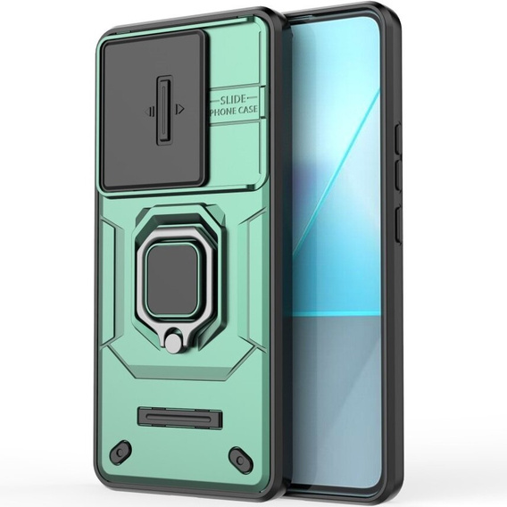 Telefontok a Xiaomi Redmi Note 13 Pro 5G, KickStand Camera Lens, zöld