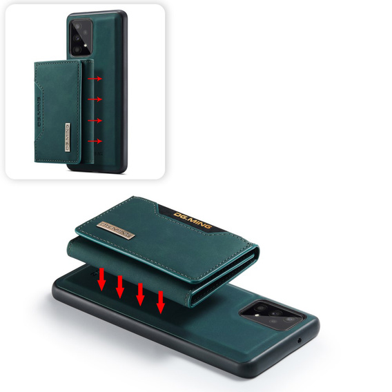 Telefontok a Samsung Galaxy A53 5G, DG.MING 2in1, zöld