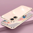 Tojás Oppo A38 4G / Oppo A18 4G, Glamour CamShield, rózsaszín rose gold