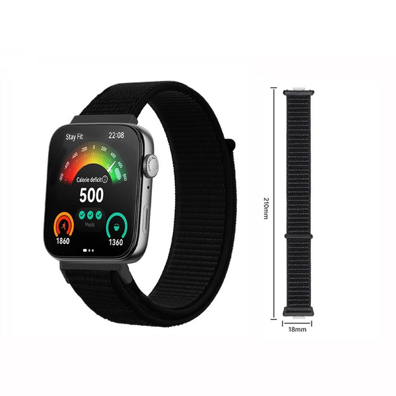 Rugalmas nejlon szíj a Huawei Watch Fit 4 / 4 Pro / 3 készülékhez