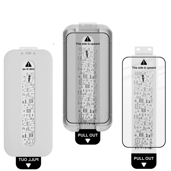 IMAK edzett üveg pozicionáló kerettel Xiaomi 17 Pro Max készülékhez, fekete