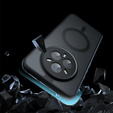 Tok Realme 14 Pro 5G-hoz, MagSafe, ERBORD Matt Case, fekete