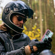 Telefontok a Samsung Galaxy S24+ Plus, CamShield Slide, zöld / rózsaszín 
