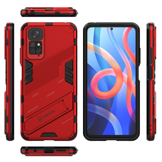 Tok Xiaomi Redmi Note 11/11S, Military kickstand, kék