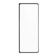 3D edzett üveg Samsung Galaxy Z Fold 5 5G készülékhez, fekete