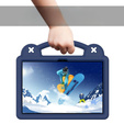 Gyermek tok Lenovo Tab M10 10.1 Gen 3 TB-328FU/TB-328XU, Cute Patterns, állvánnyal, sötétkék