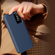 Flip tok Samsung Galaxy S25, Smart View Wallet, kék