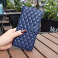 Pattintható tok a Xiaomi Redmi Note 13 Pro 5G, Wallet, BINFEN COLOR, kék