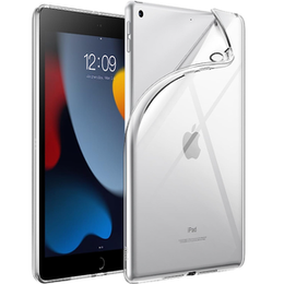 Tok iPad 10.2" 2021/2020/2019 (9/8/7 gen.) készülékhez, szilikon, átlátszó
