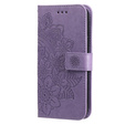 Pattintható tok a Realme C67, Mandala, lila