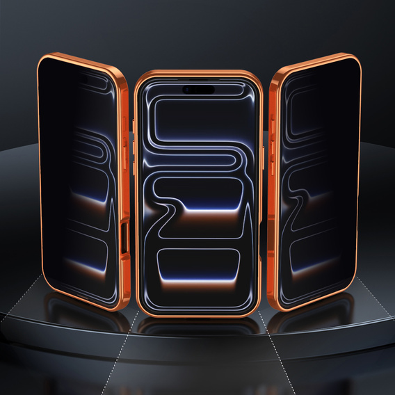 MagSafe-kompatibilis tok iPhone 17-hez, magánéletet védő üveggel