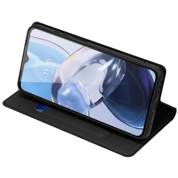 Dux Ducis Telefontok a Motorola Moto E22 / E22i, Skinpro, fekete