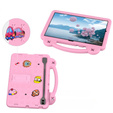 Gyermek tok Samsung Galaxy Tab S10+ Plus, Cute Patterns, állvánnyal, rózsaszín