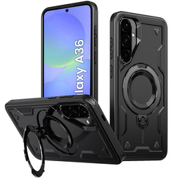 Tok Samsung Galaxy A36, Military MagSafe, fekete