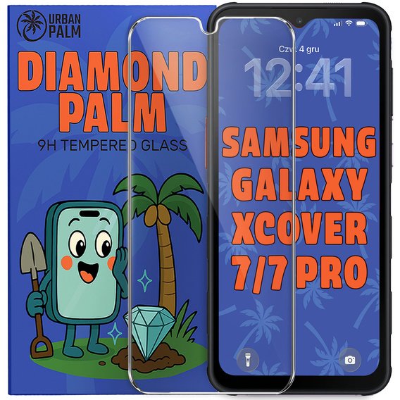 Diamond Palm edzett üveg Samsung Galaxy Xcover 7 Pro / 7 készülékekhez