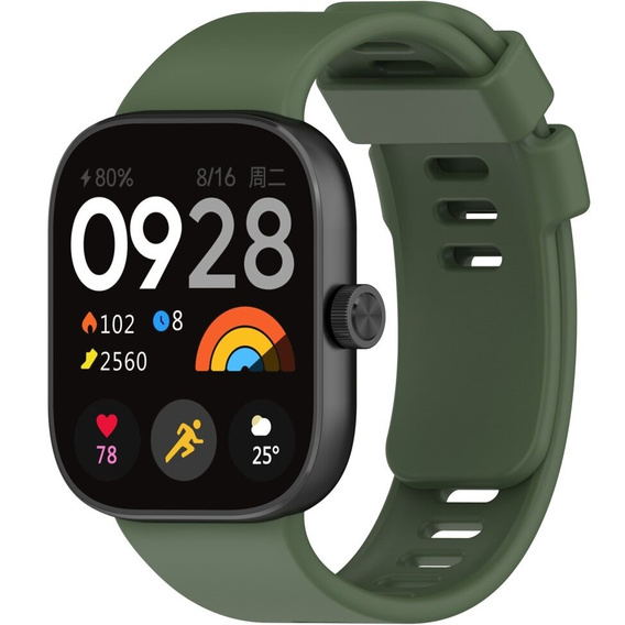 Szilikon szíj a Xiaomi Redmi Watch 4 / Smart Band 8 Pro órához
