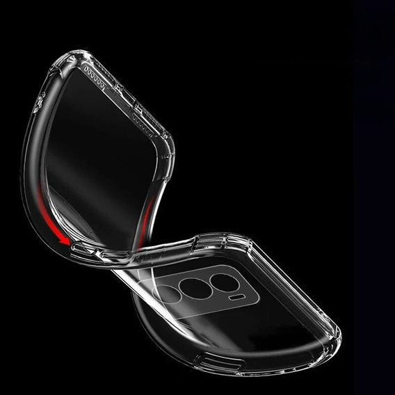 Telefontok a Oppo Reno 12 Pro, Dropproof, átlátszó