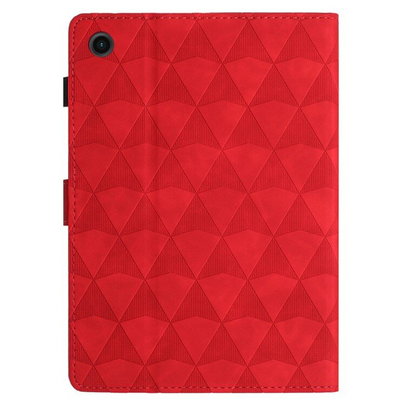 Tok Lenovo Tab M10 Plus 10.6 Gen 3 TB-125F TB-128F, Classic, tolltartóval, piros