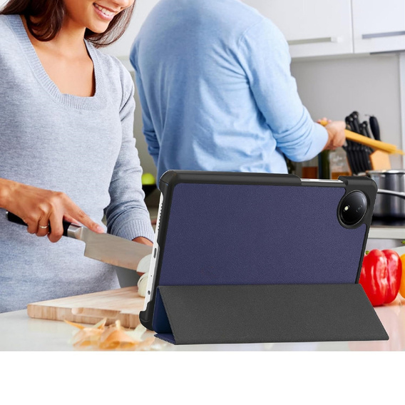 Tok Xiaomi Redmi Pad SE 8.7, Smartcase, sötétkék