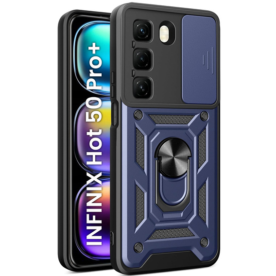 Telefontok a Infinix Hot 50 Pro+ 4G, CamShield Slide, kék