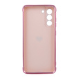 Telefontok a Samsung Galaxy S21 FE, Electro heart, rózsaszín rose gold