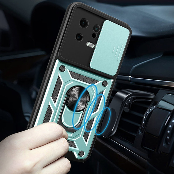 Telefontok a Xiaomi 13, CamShield Slide, zöld