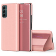 Telefontok a Samsung Galaxy M23 5G / M13, Clear View, rózsaszín rose gold
