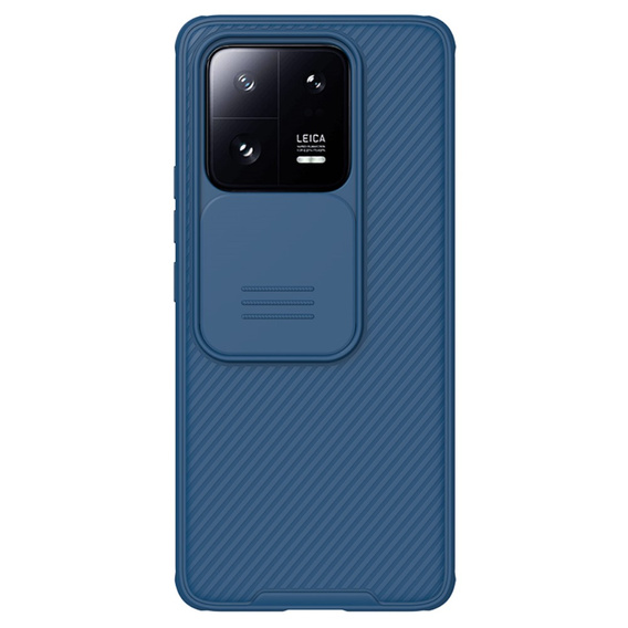 Tok Xiaomi 13 Pro, páncélozott Nillkin, CamShield Pro, kék