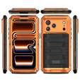 IP68 vízálló tok iPhone 17 Pro Max készülékhez, narancssárga