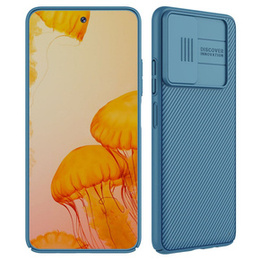 Tok Xiaomi Poco M4 Pro 5G / Redmi Note 11S 5G, páncélozott Nillkin, CamShield Pro, kék