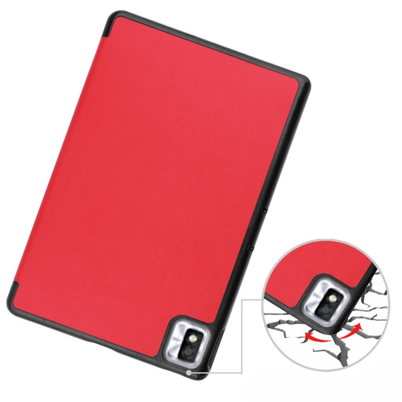 Tok TCL Tab 10s 9081X / TCL Tab 10s 9080G 2021, Smartcase, piros