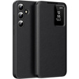 Flip tok Samsung Galaxy S24, Smart View Wallet, fekete