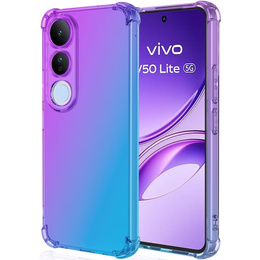 Tok Vivo V50 Lite 4G / 5G, Gradient Dropproof, Lila / kék