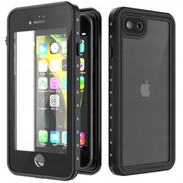 IP68 vízálló tok a iPhone 7/8/SE 2020/SE 2022, fekete